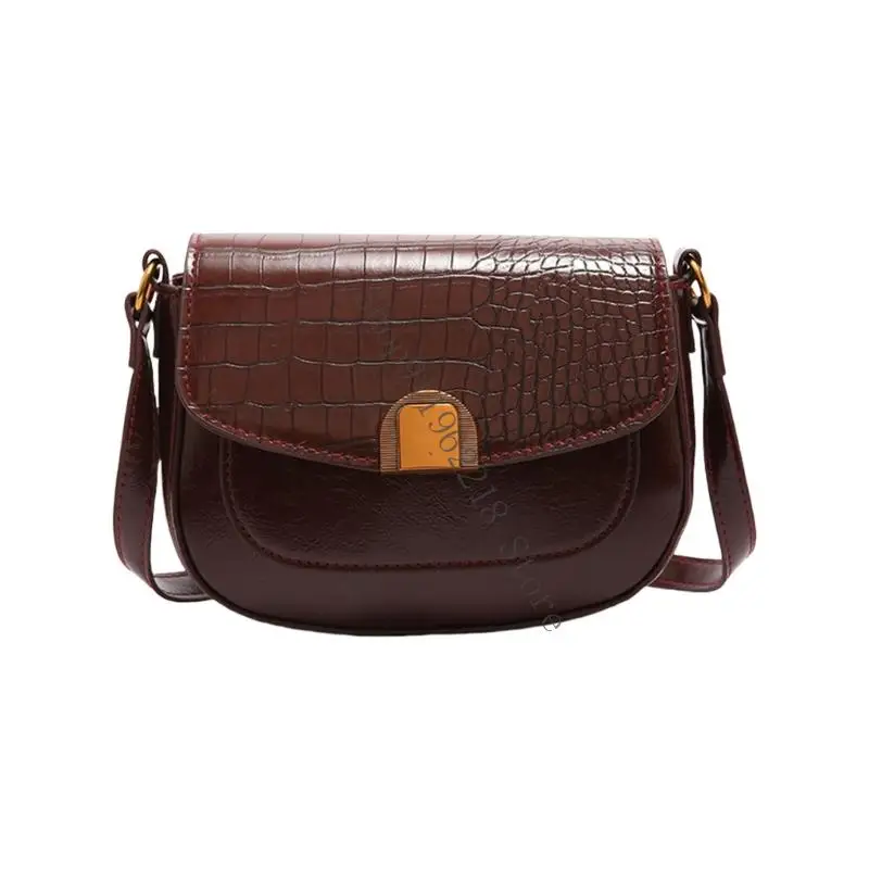 

Tear Resistant Stone Pattern PU Underarm Purse Fashion Evenging Purse Casual Shoulder Bag for Women with Spacious Pocket 066F