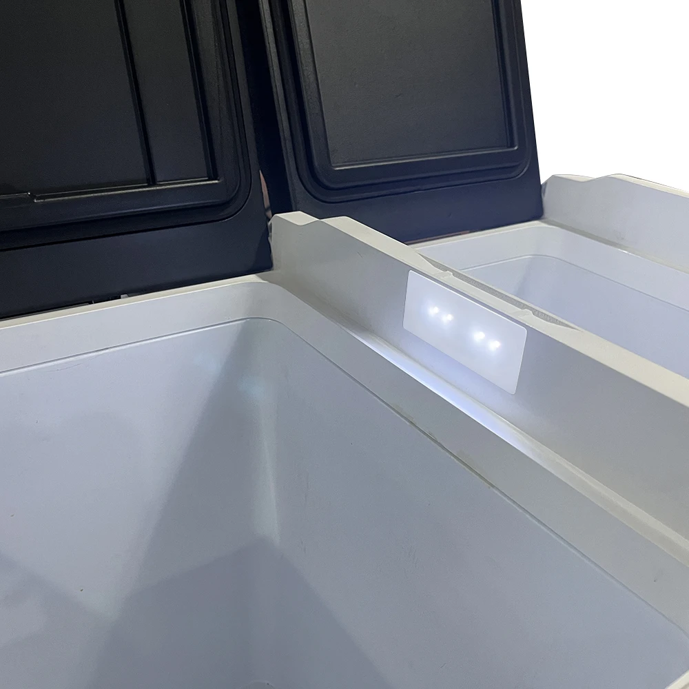 Solar Car Freezer for Camping 40L/50L/60L dual use car fridges dc portable refrigerator
