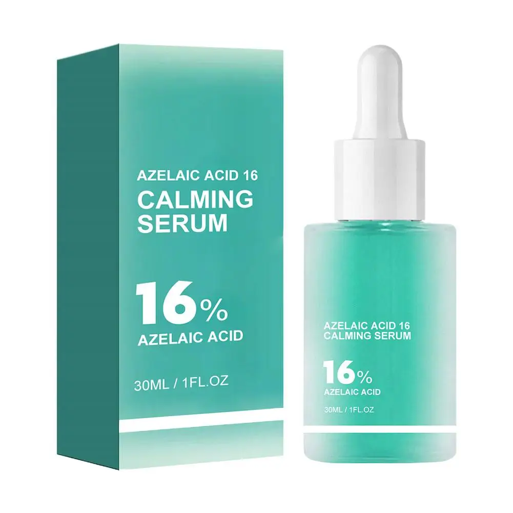 16% Azelaic Acid Calming Serum 30ml Shrink Pores Improve Redness Dark Spots Remover Nourishing Day Night Facial Skin Care