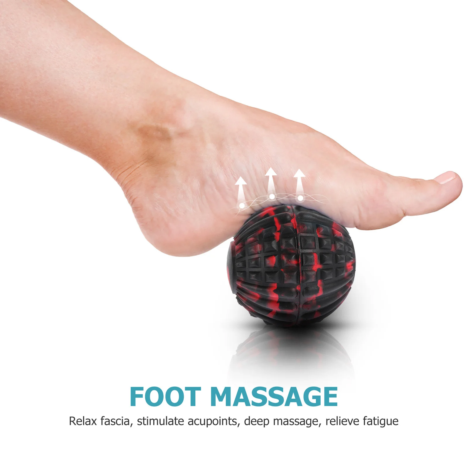 

Durable Eva Yoga Ball Anti-Burst Safe Thickness Body Muscle Development Massage Whole Body Sleep Quality Enhancer