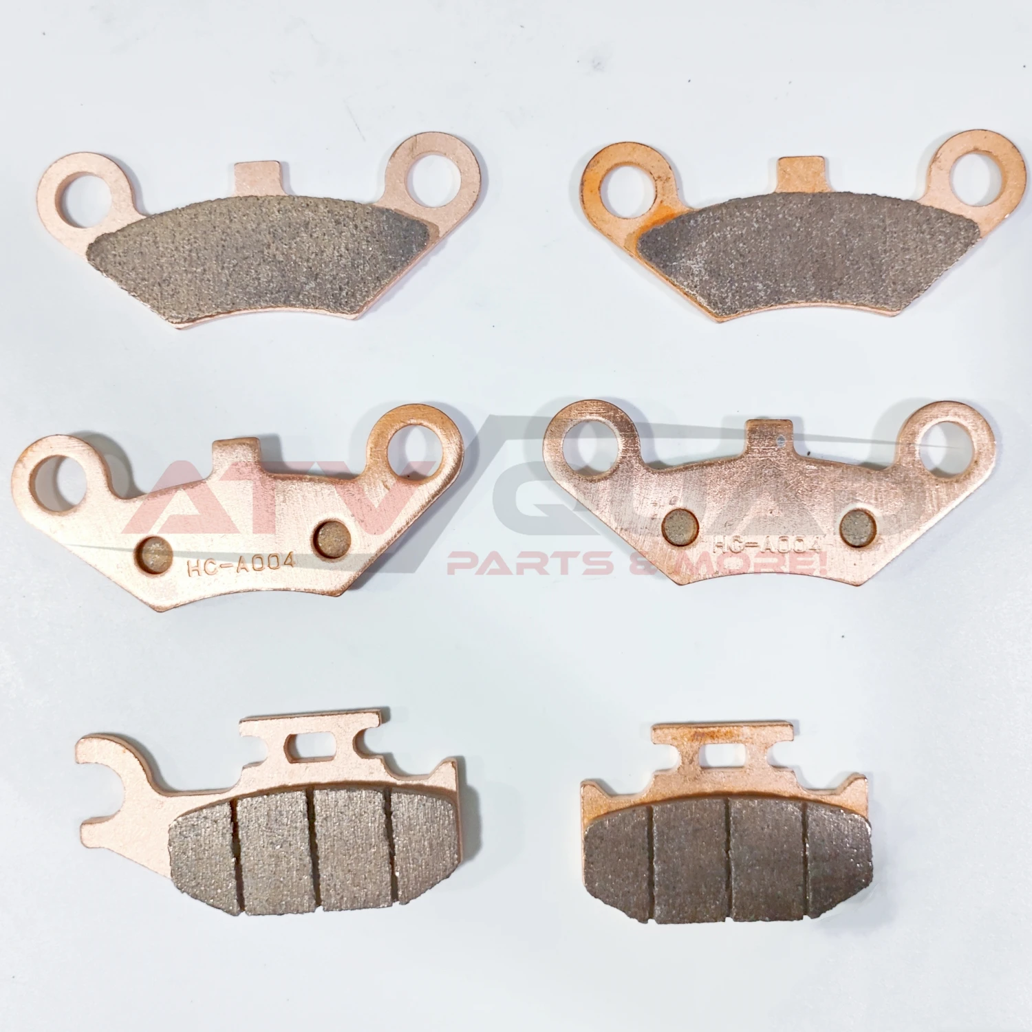 

Sintered Front and Rear Brake Pad Kit for CFmoto CForce X5HO 550 X550 500HO CF500AU-6L ATV 2014 2015 9010-0808B0 9CR6-0812A0