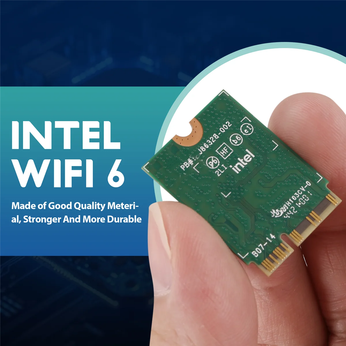 

2025 Новая карта Wi-Fi Ax201 Ngw с антенной Wi-Fi 6 3000 Мбит/с M.2 Cnvio2 Bluetooth 5.1 Wi-Fi адаптер для Windows10