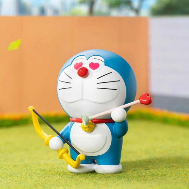 Doraemon Secret Gadgets Series Anime Action Figure Guess Bag Ornament Figurines Home Decor Desktop Dolls Model Girls Gift