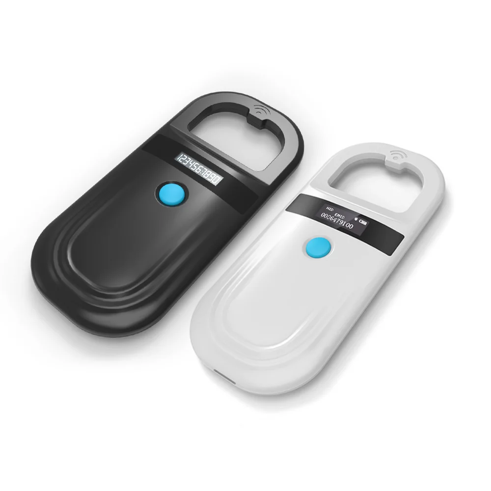 애완동물 ID 칩 디지털 스캐너 USB RFID 개 고양이 동물 휴대용 134.2KHz 식별 태그 카드 리더기 칩