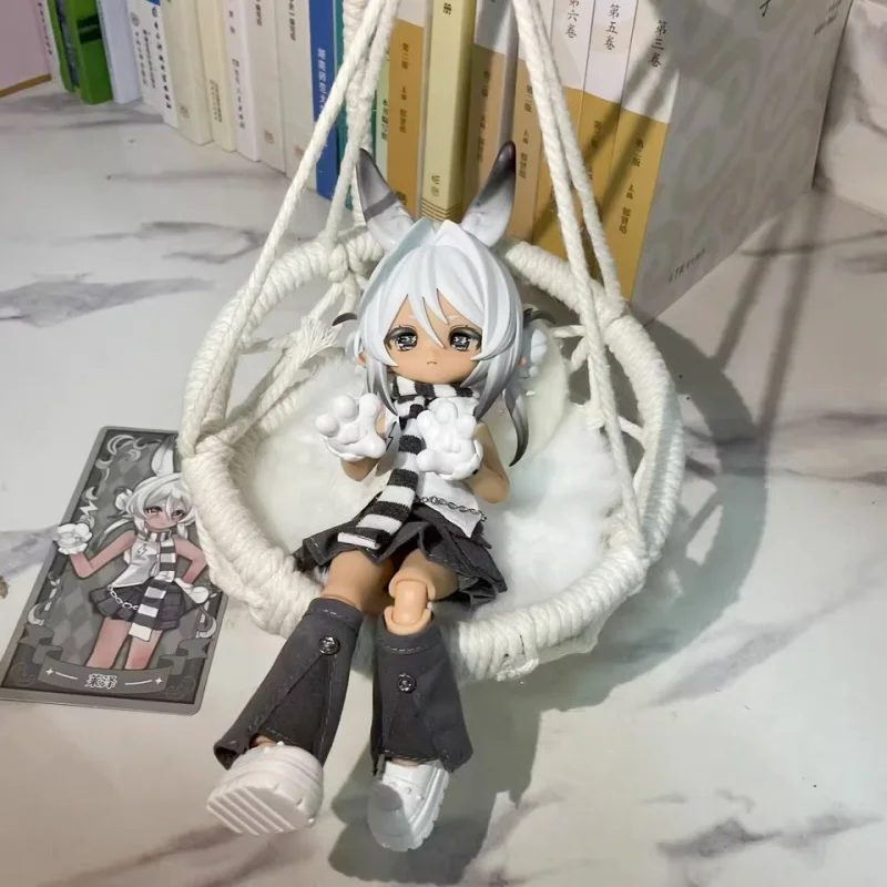 

Spot Ob11 Doll Chair Gsc Clay Person Hammock 12 Minutes Bjd Hanging Basket Figurine Swing Accessories Photography Props Doll