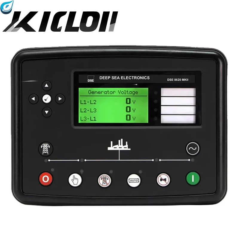 

Original Deep sea DSE8620 MKII Generator Controller Panel Synchronising Load Sharing Auto Start Control Module Kit Xeon