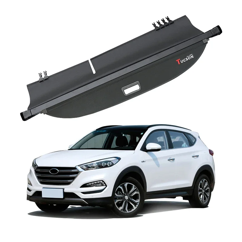 

Universal Car Trunk Interior Cargo Cover For Hyundai Tucson Waterproof and Anti-theft Retractable Trunk Cargo Cover