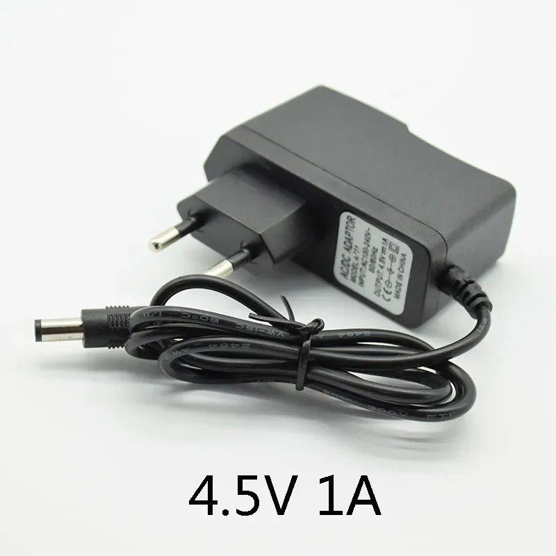 4.5V 1A 100-240V AC Converter Adapter DC 4.2V 1A 4.2V 2A 1000/2000 MA Power Supply Charger EU Plug 5.5mm * 2.5mm(2.1mm) AC To DC