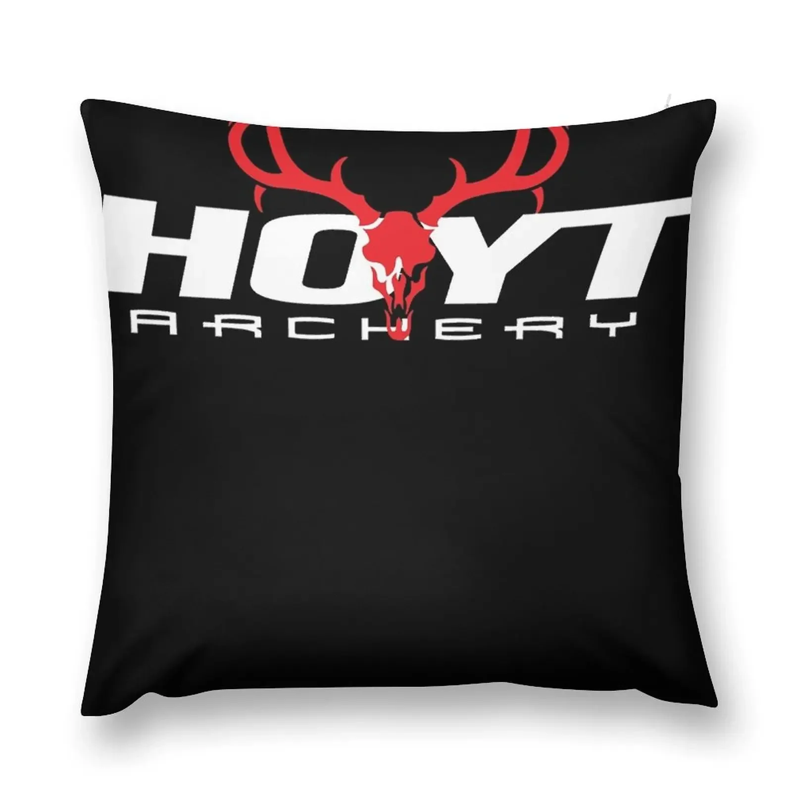 Hoyt-クラシックなデザインの枕カバー,弓と矢のロゴが付いた豪華な枕カバー