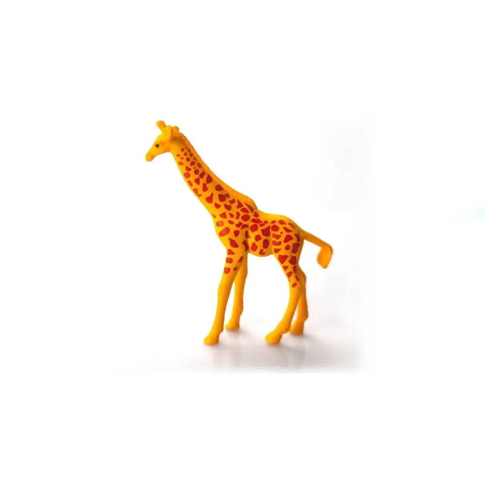 

Faux Artificial Jungle Wild Animal Model Panther Rhinoceros Mini Elephant Model Polar Bear Giraffe Realistic Tiger