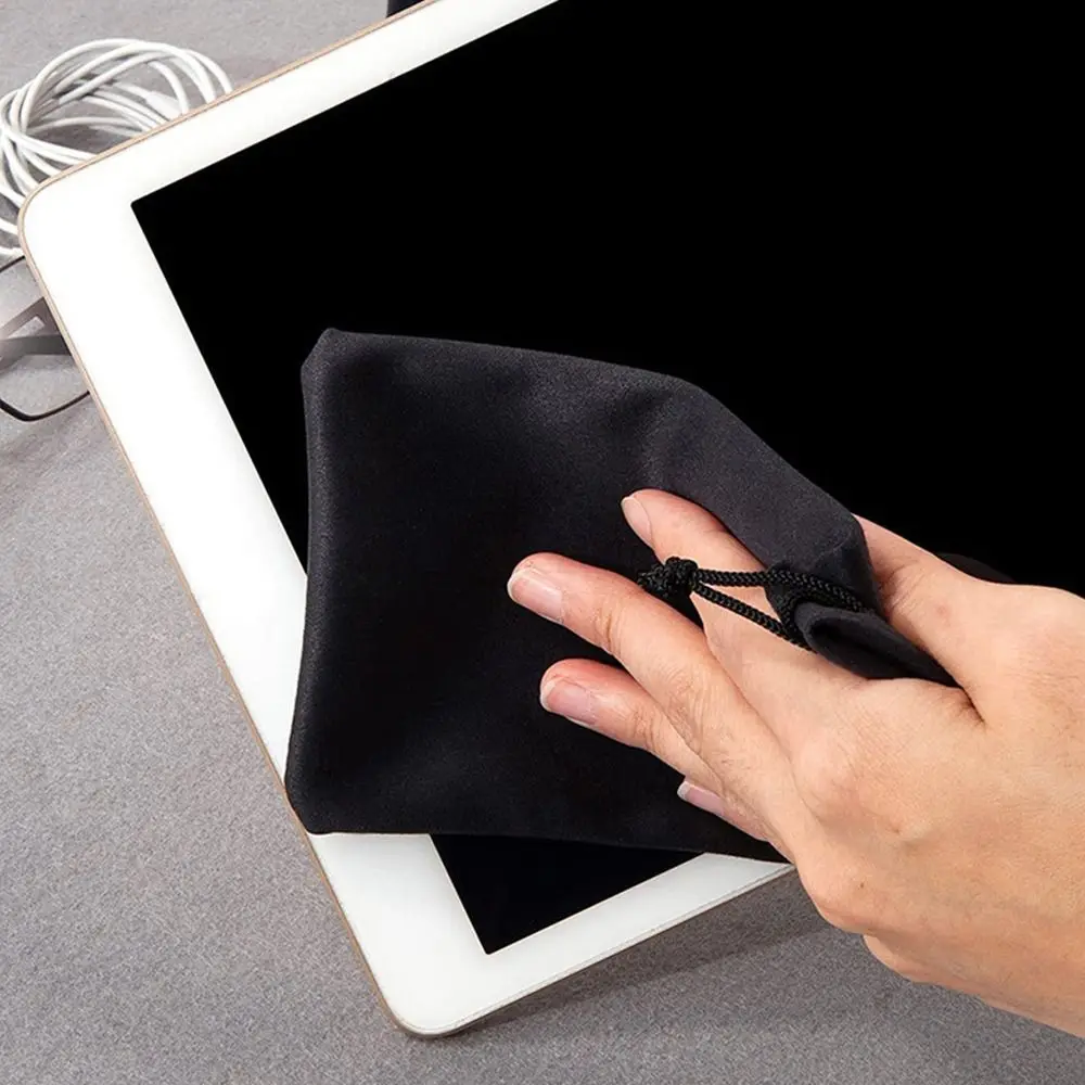 Drawstring Bag Simple Sunglasses Bag Soft Microfiber Glasses Pocket Reading Case Bag Women Men