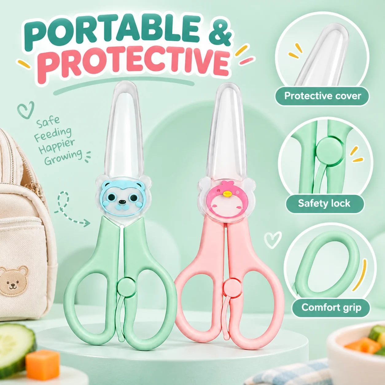 Ceramiczne nożyczki do krojeni – Baby Food Scissors recenzja i cena