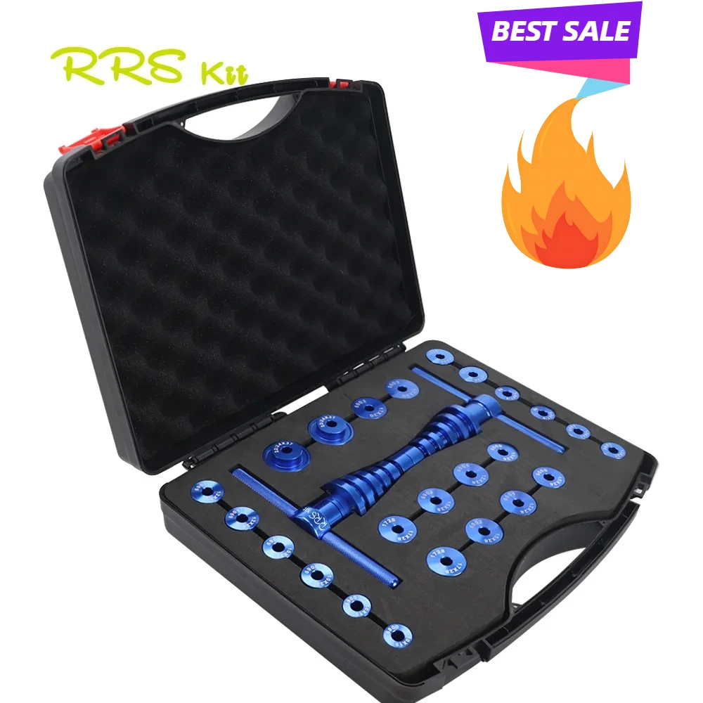 

Rrskit Bicycle Wheels/Hub Bearing Installation Press Set Bike Soft Tail Frame Turning Point Bearing Removal Installation Tool