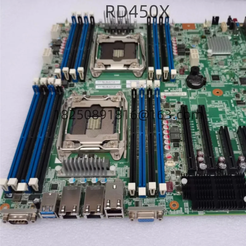 Dual X99 Server accessory RD450X Used 9-layer new test 100% OK