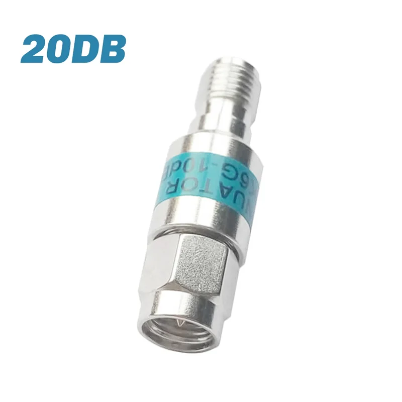 BNVN-Telecommunications 2W 20DB SMA RF المخفف، اتصال DC-6Ghz، SMA ذكر إلى أنثى 50Ohm