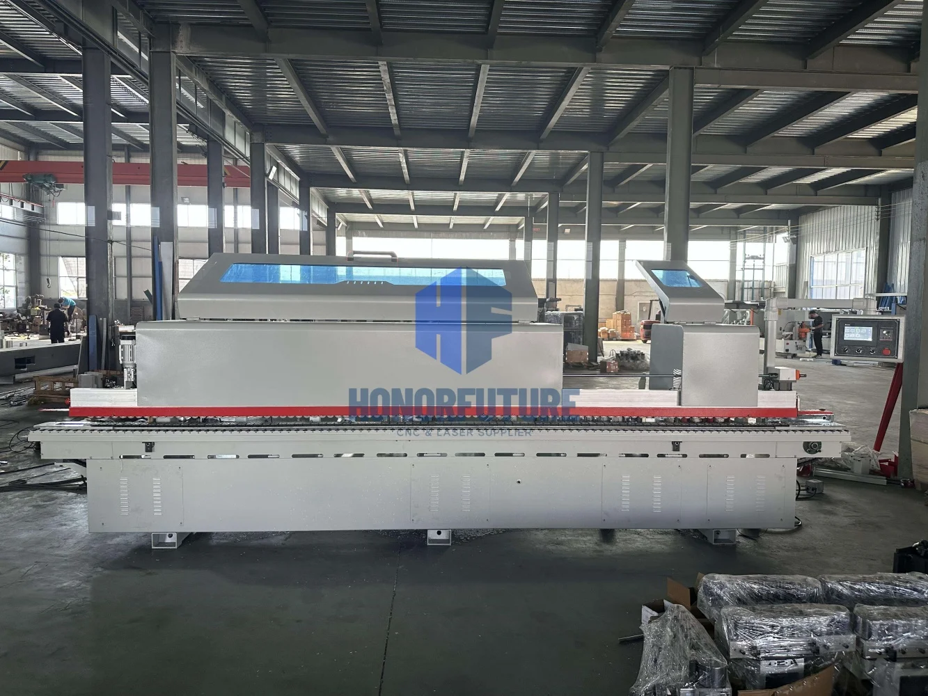 High Quality Multi-function Woodworking Machine Edge Banding Machine PVC Film Automatic Edge Bander for Furniture Production