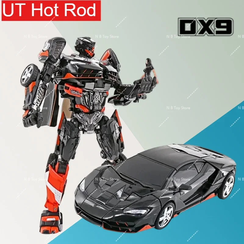

Action Figure DX9 DX-9 K3 H3 for Children, Transformation Robot in PVC with Box, Rodimus Ut Hot Rod, MPM Level