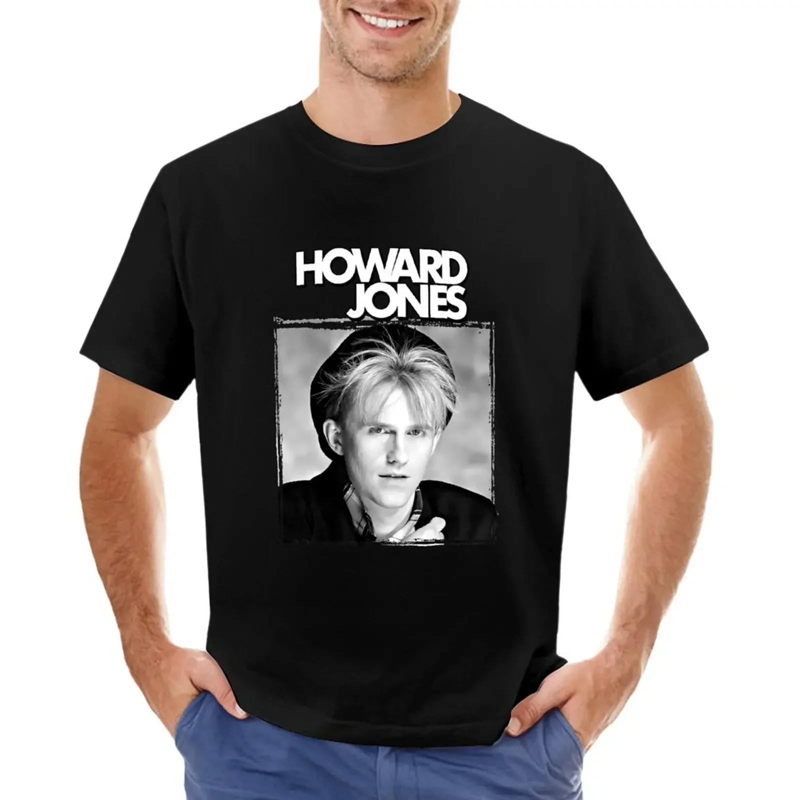 เสื้อยืด Howard JONES เสื้อผ้าหน้าร้อนเด็กผู้ชายเสื้อยืดขาวแขนสั้นพิมพ์ลายสัตว์สำหรับเสื้อผ้าเด็กผู้ชายสำหรับผู้ชาย