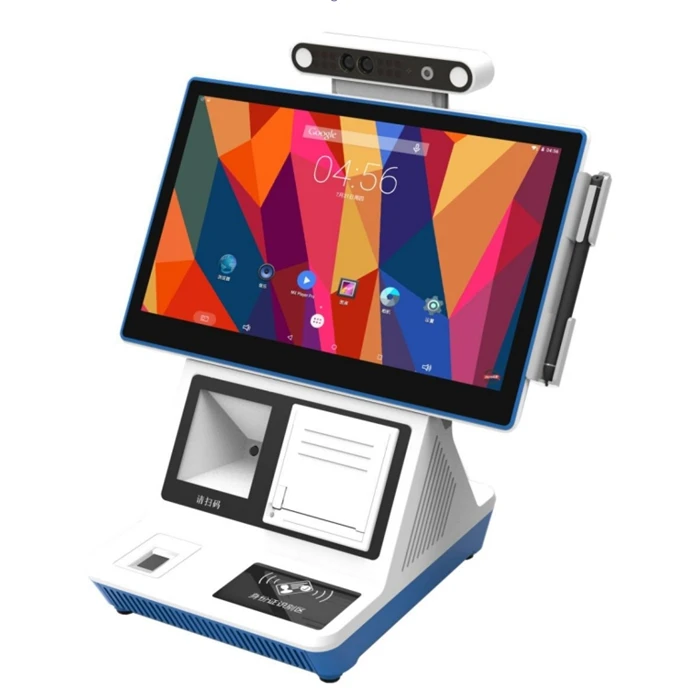 Oem الخدمة الذاتية سطح المكتب تحقق الحضور البيومترية رمز الاستجابة السريعة Nfc Rfid بصمة الإصبع البيومترية نظام التحكم في الوصول إلى الباب المنتجات #3