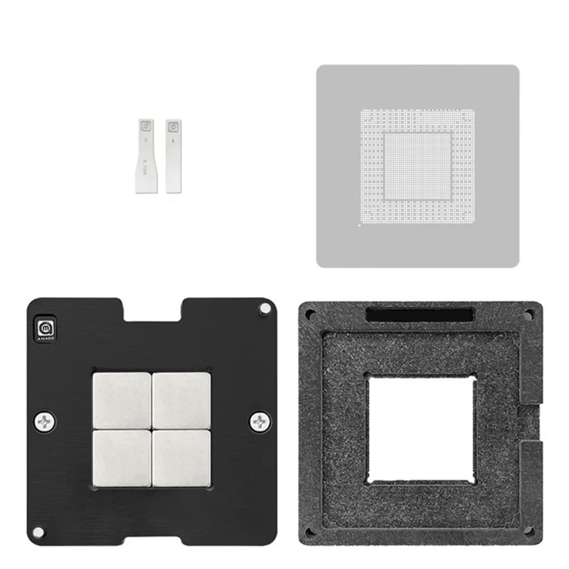 GPU-Reballing-Positionierungsbasis-Reparaturwerkzeug für Grafikkarten-Chip-Service-Arbeitshilfe X3UB – Detail 1
