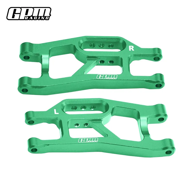Brazos inferiores delanteros de aluminio GPM 7075 para TRAXXAS MINI MAXX Mini Small X RC piezas 10731 #   TXMM055