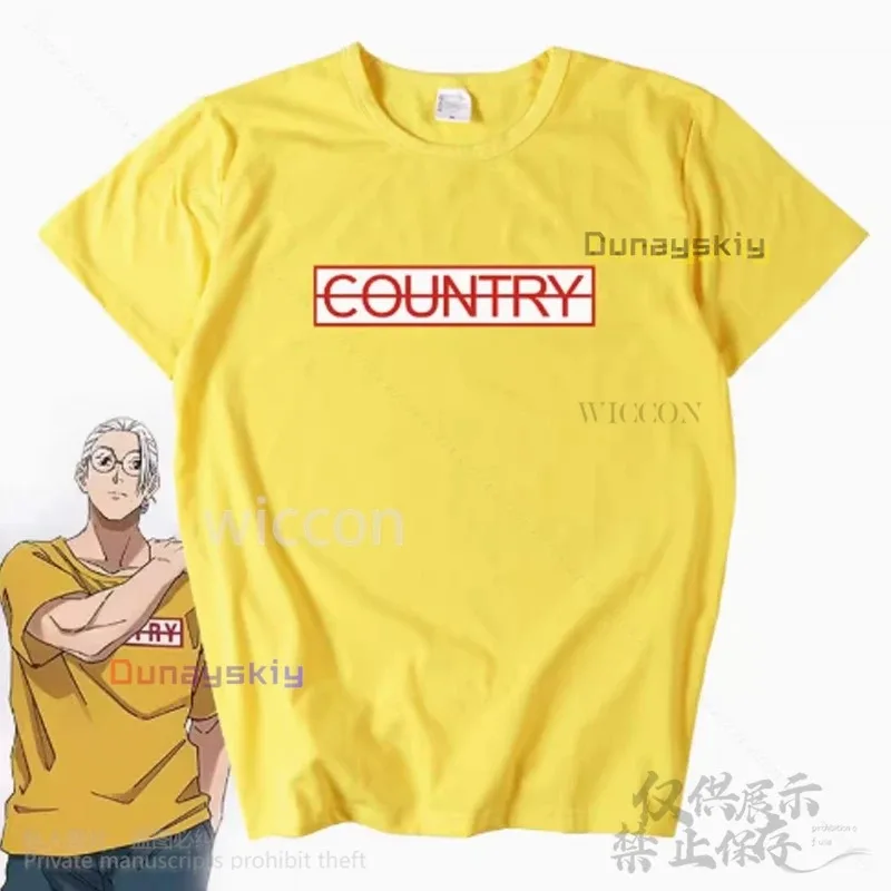 2025 22 Anime Days 타로 사카모토 코스프레 의상 탑 유니폼 반팔 티셔츠 할로윈 크리스마스 파티용