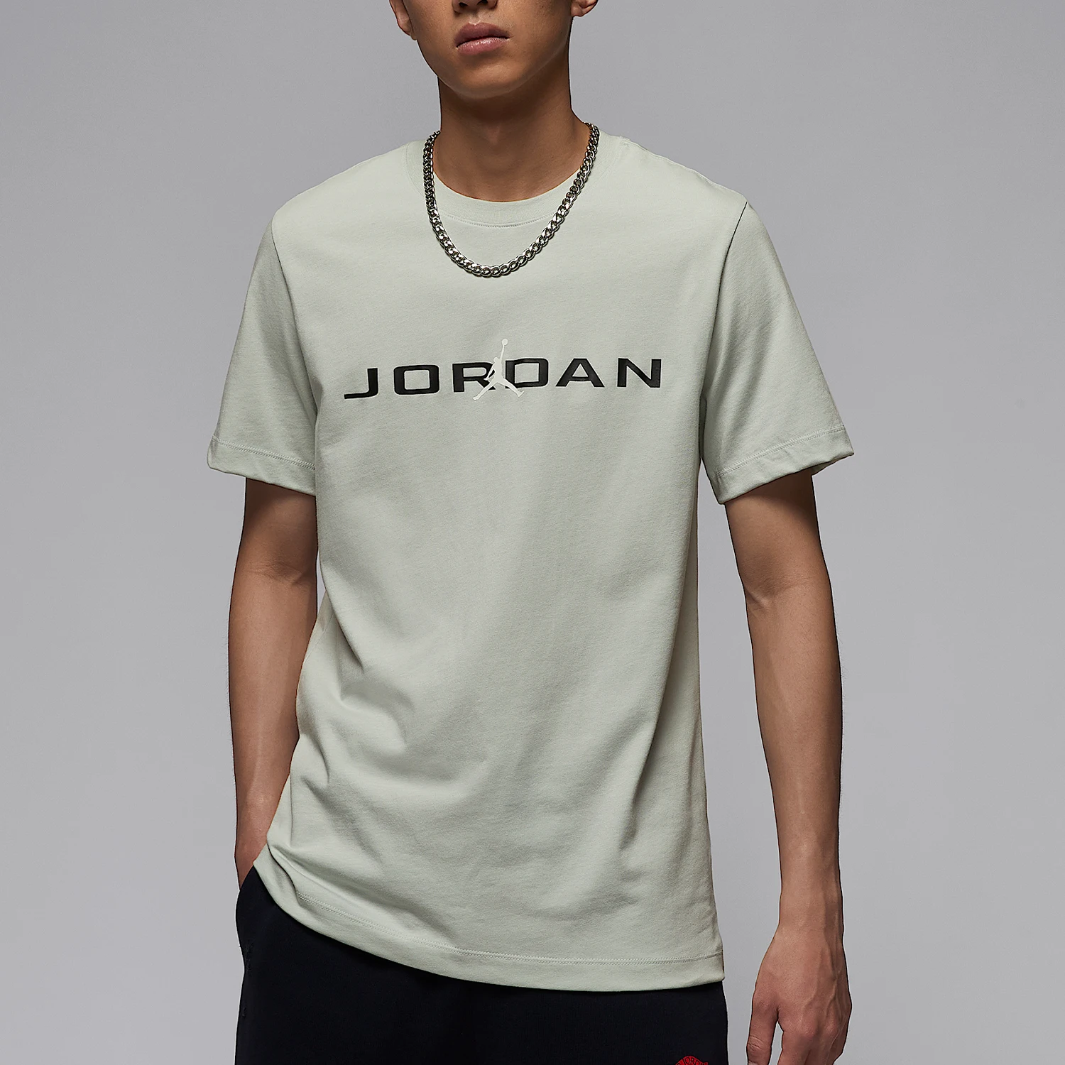 

Nike Authentic JORDAN Men's Knit Round Neck Breathable Sports T-Shirt IB7354-034