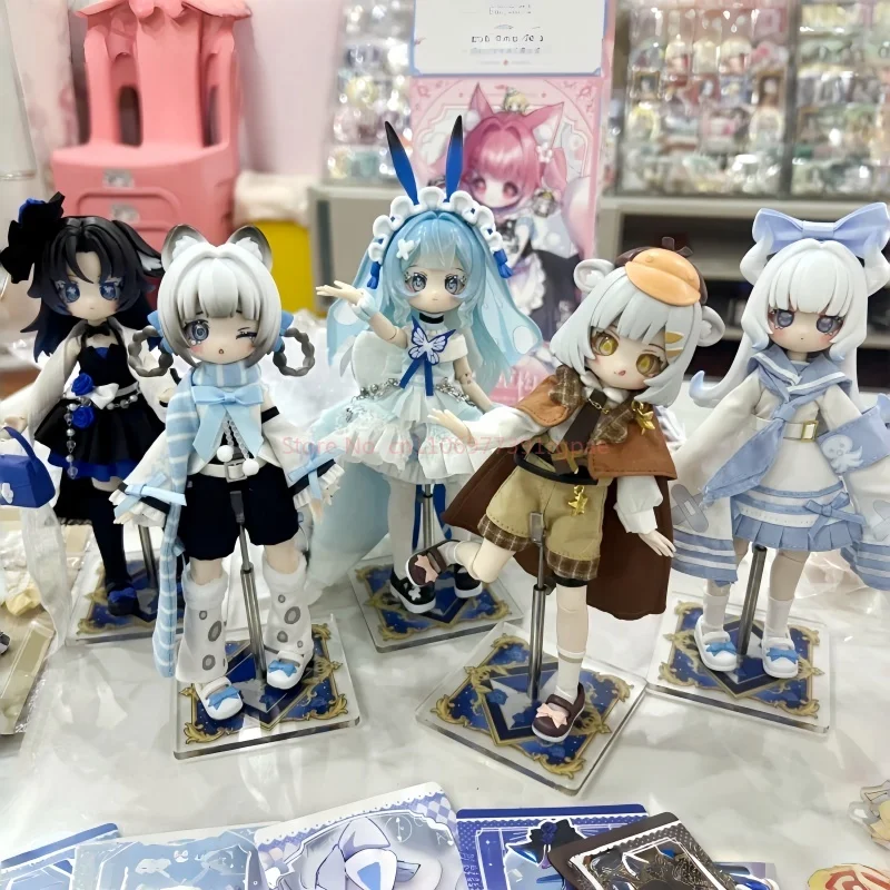 

In Stock 1/12 Bjd Start Again Sakura Park Series Blind Boxs Cute Trendy Articulated Anime Action Figure Collectible Model Gifts