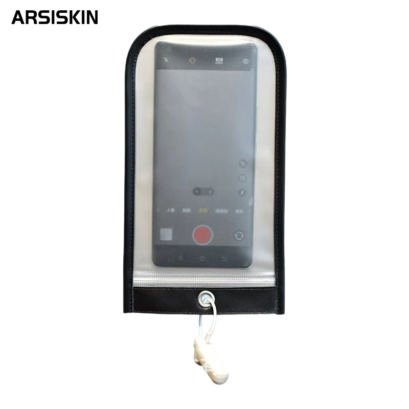 

200pcs Anti-Camera Phone Pouch for 6.9" Phones, No Photography Privacy Bag, PU Leather Wedding Party Security Phone Case