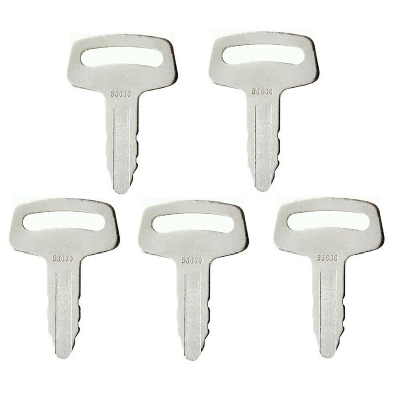 

5 Pcs 53630 Ignition Key For Kubota Thomas Wheel Loader Excavator Thomas Skid Steer Model RC101-53630 Free Shipping