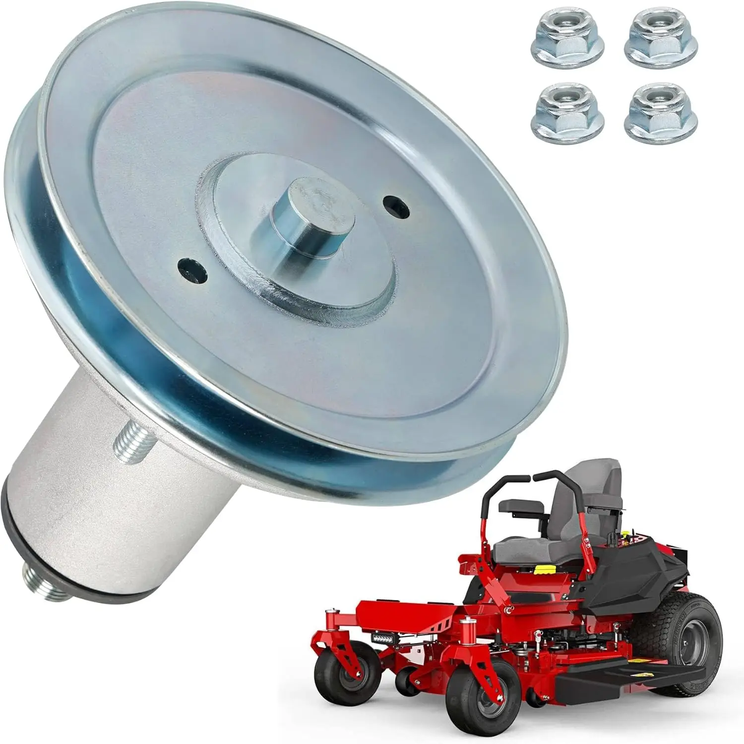 

1Pack 51537200 Mower Deck Spindle Assembly 51528000 52-Inch Deck Spindle Compatible with Ariens Ikon-X, Ikon-XD, Ikon-XL