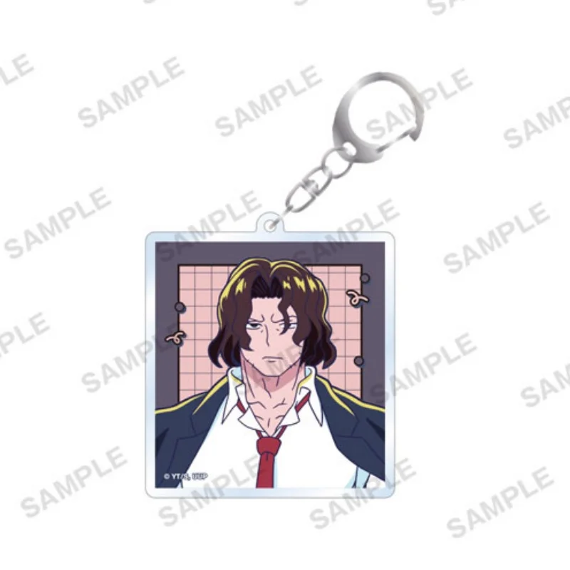 Undead Unluck 6CM Anime New Style Acrylic Keychain Bag Pendant Andy,Fuuko Izumo,Juiz,Tatiana Character Mrchandise