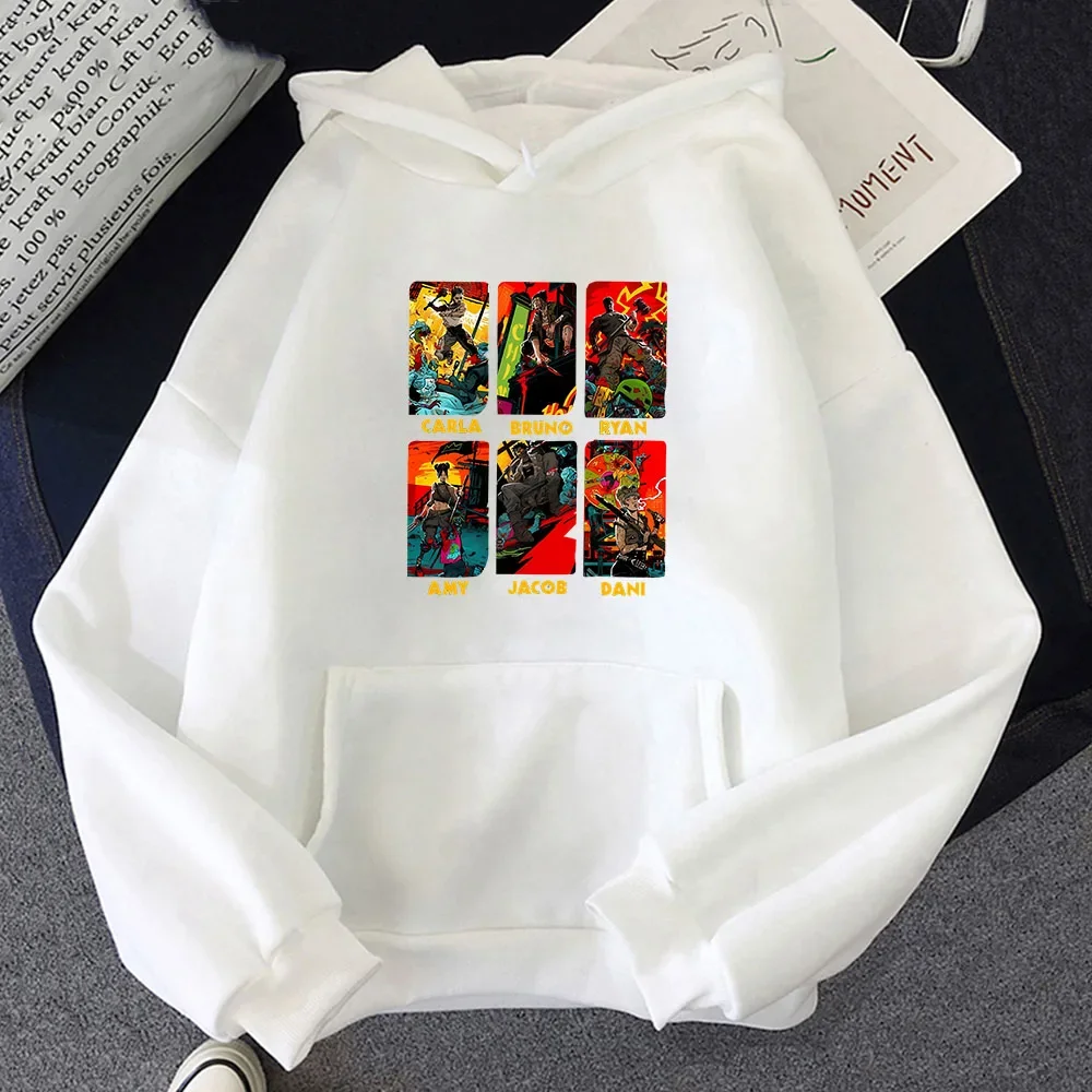 Dead Island 2 Cartoon Hoodie Long Sleeve Casual Sweatshirt with Pocket Fashion Clothing Comfortable for Autumn/Winter Unisex Top