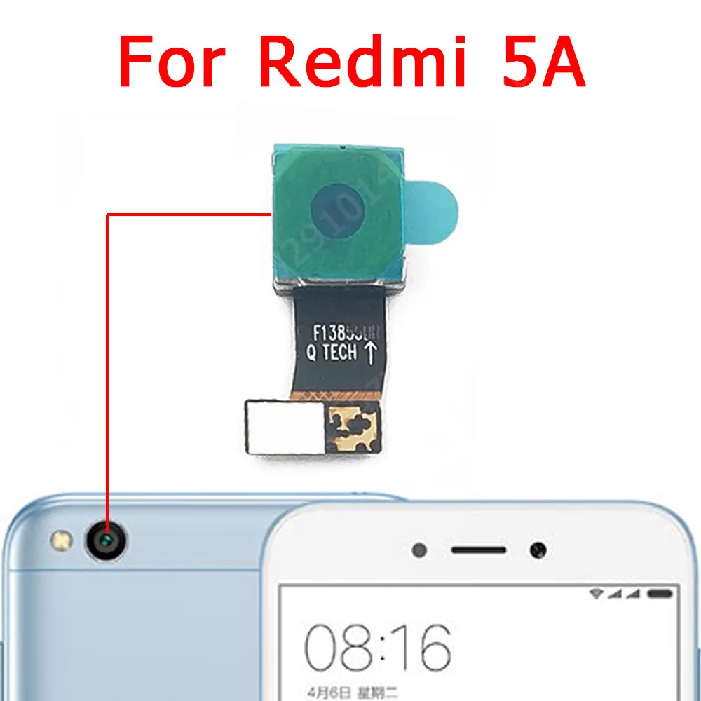 Rear Camera For Xiaomi Redmi 6 6A 7 7A 8 8A 5 Plus 5A Back Camera Module Backside Flex Replacement Repair Spare Parts