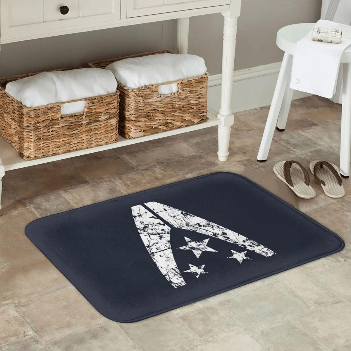 N7 التحالف عدم الانزلاق ممسحة الكلمة حصيرة ماصة حصيرة السجاد البساط للمطبخ مدخل المنزل غرفة نوم مسند القدم الحصير #2