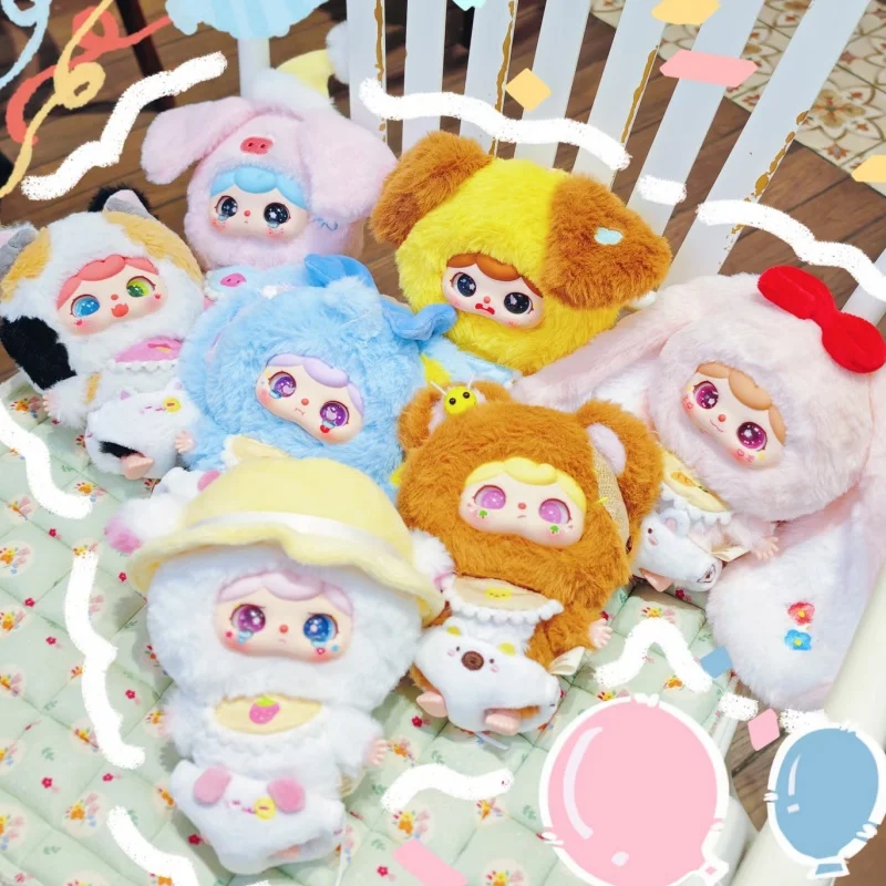 

Baby Three V2 Crie Baby Animal Kindergarten Serie Trendy Blind Box Toy Mysterious Doll Decoration Girl'S Birthday Surprise Gift