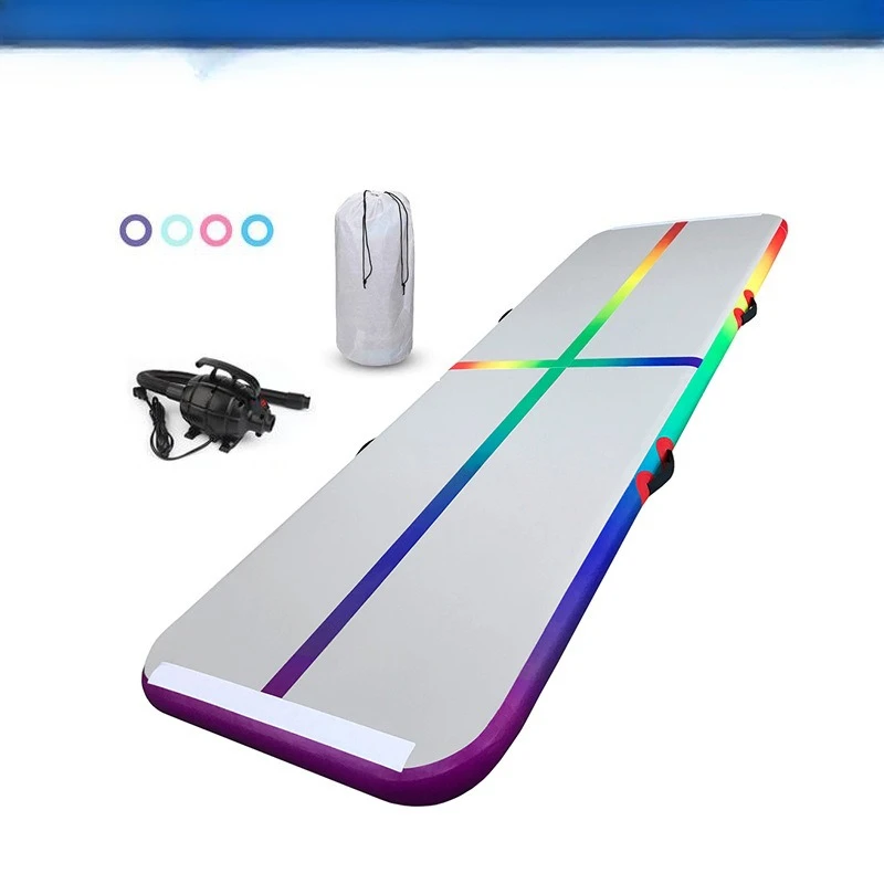 Flat brushed floor mat, e-commerce inflatable yoga mat PVC fitness