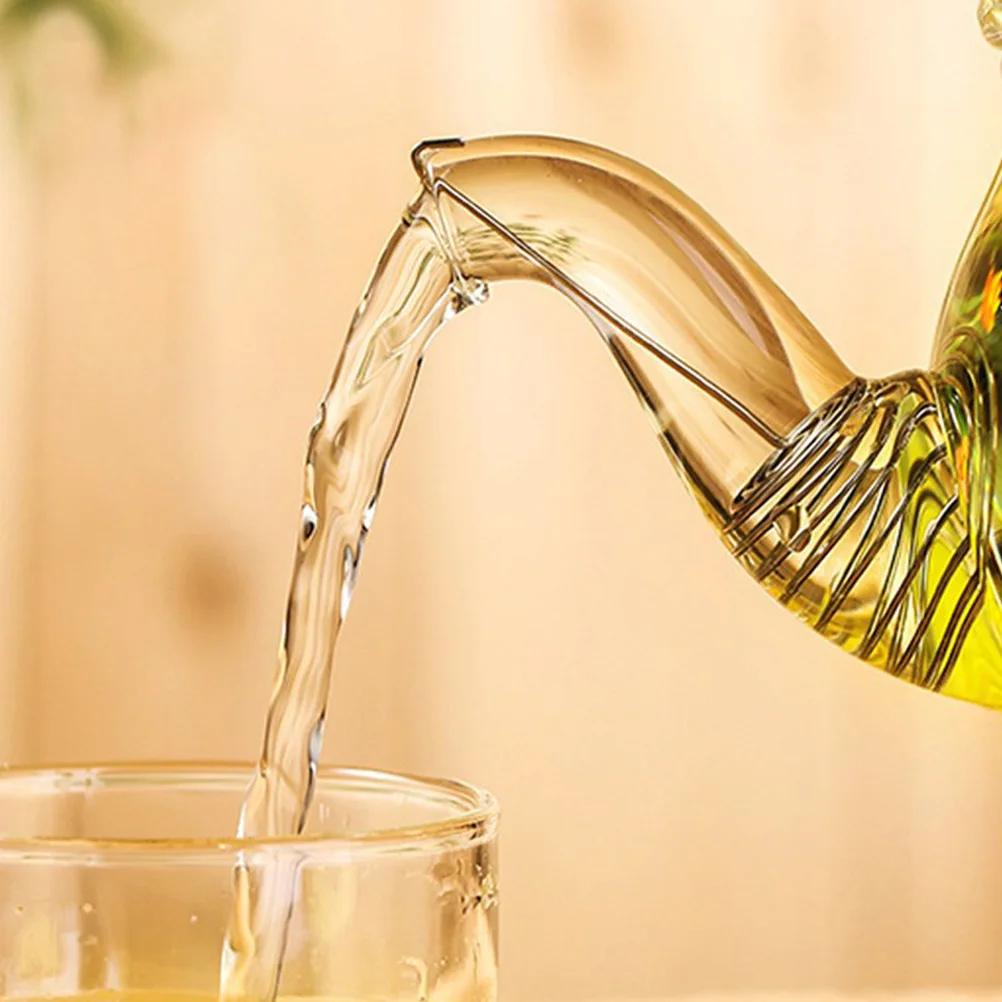 

10pcs Tea Pot Spout Filter Stainless Steel Teapot Strainer Reusable Fine Mesh Screen For Easy Brewing Tea Infuser Household