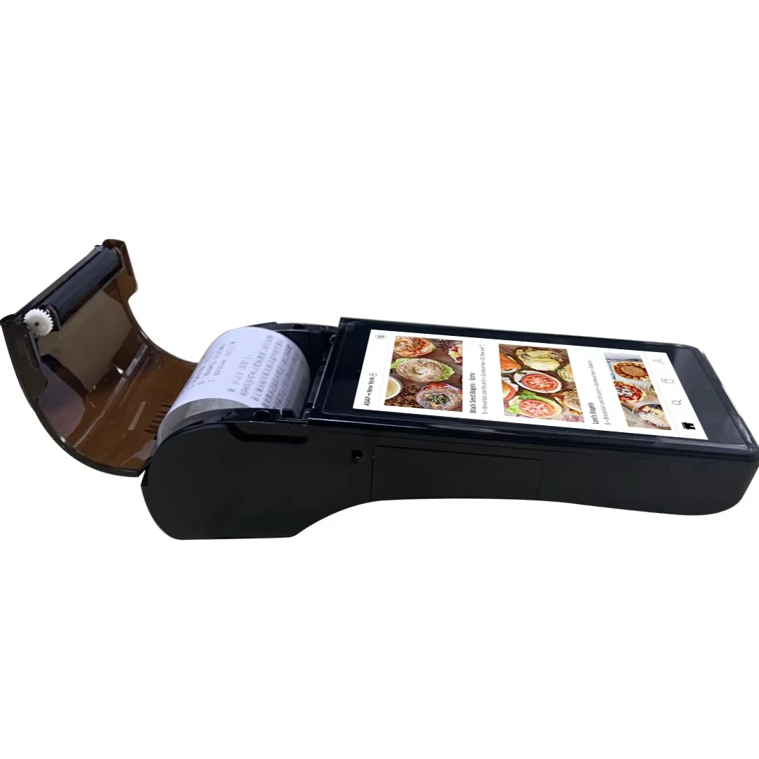 

Built-in Printer, NFC, WiFi, 4G for Mobile Payments in Retail & Restaurants Handheld All-in-One Android POS Terminal