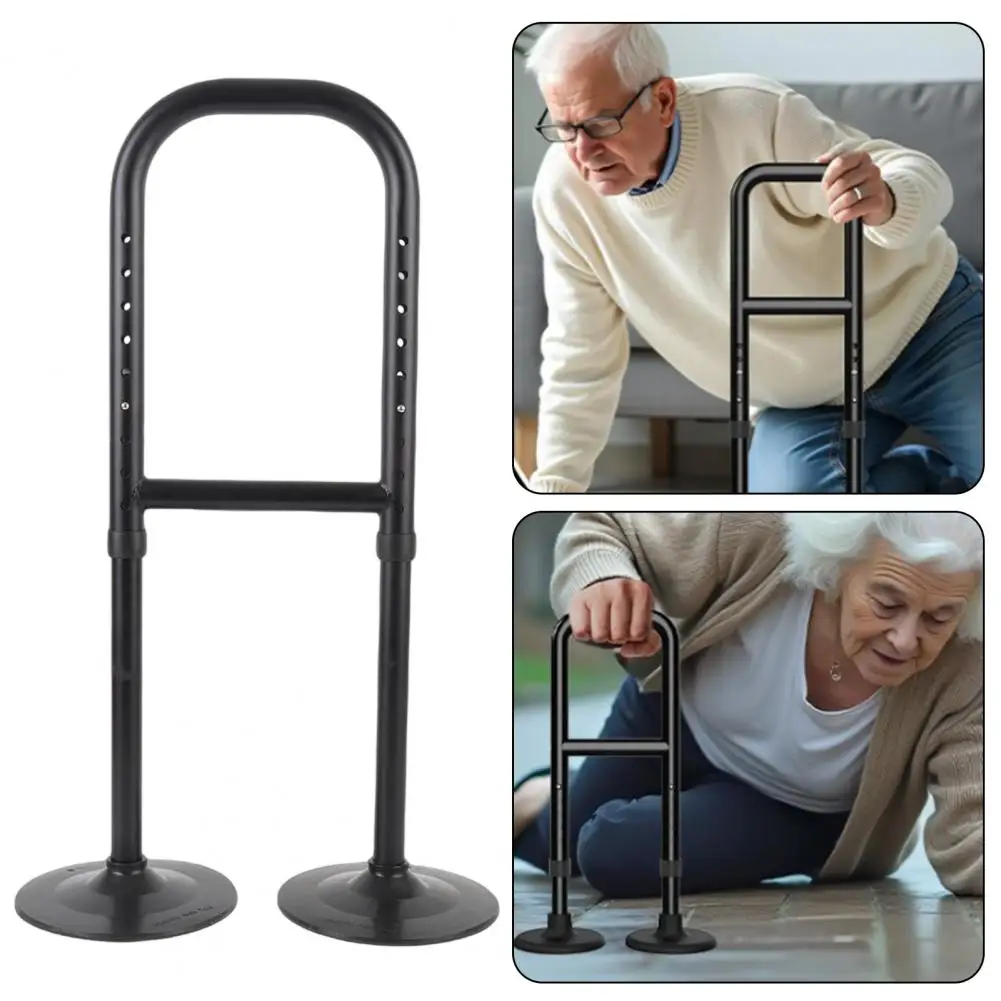 

Double Base Standing Aid 8 Height Adjustable Seniors Pregnant Woman Standing Assist Device Disabled Elderly Mobility Aid Tools