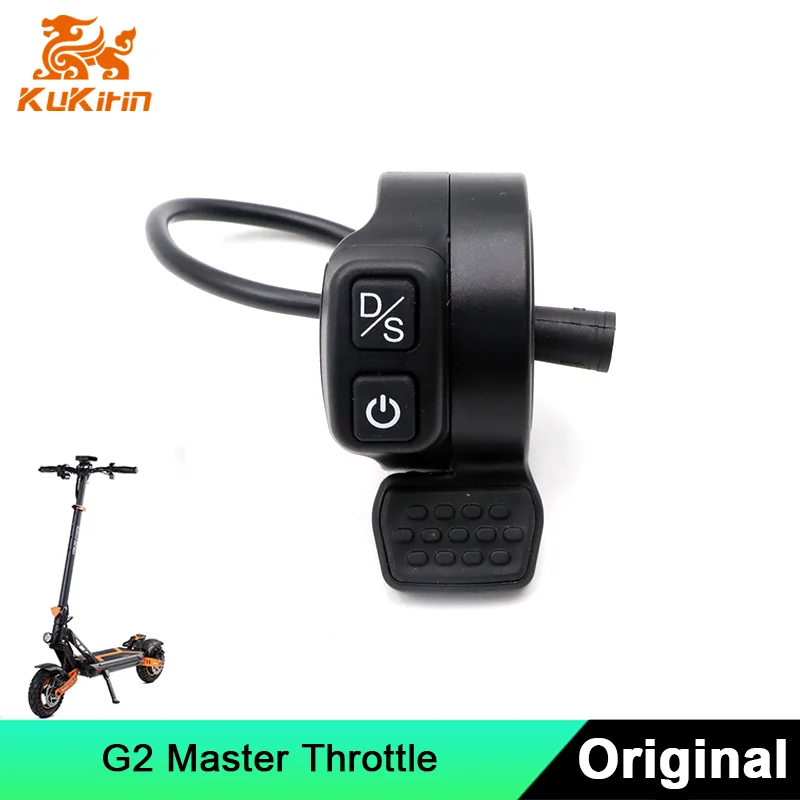 Original Kukirin Throttle Assembly For Electric G2 Master Scooter Accelerator power switch single/dual drive switch Kukirin Part