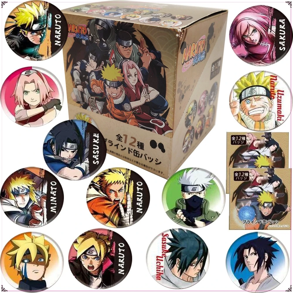 

Cartoon Cute Anime Peripheral Exquisite Characters Round Badge Custom Brooches DIY Backpack Accessories Surprise Gifts Wholesale