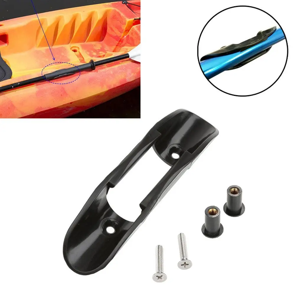 

1 Kit Boat Deck Mount Marine With Screws Paddle Oars Keeper Fishing Accessories Kayak Paddle Clip Paddle Keeper