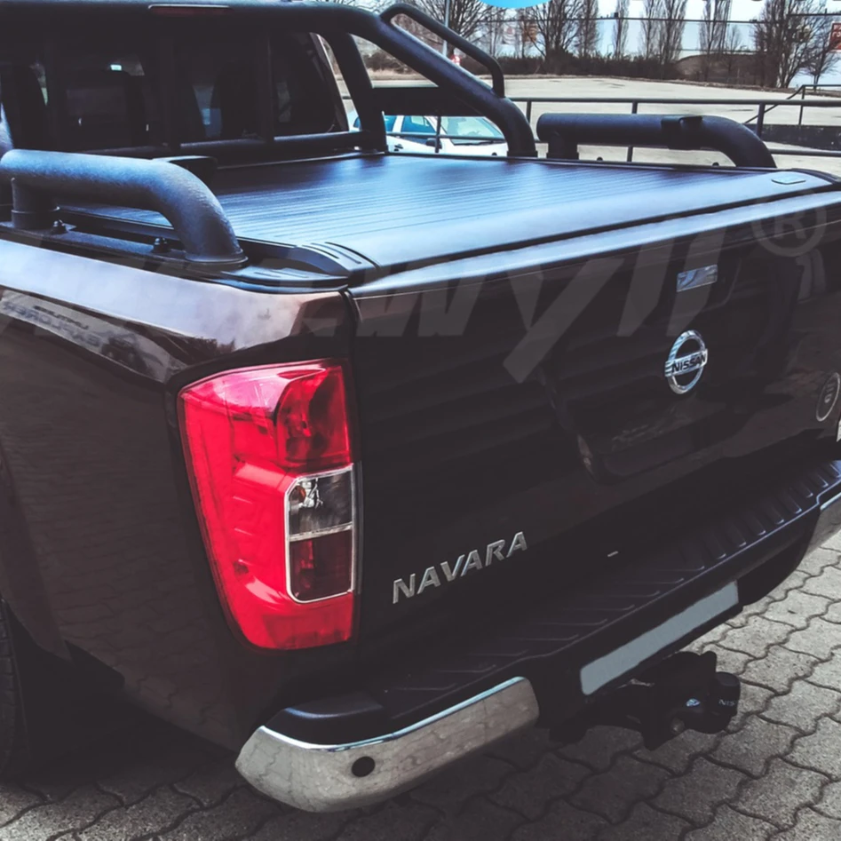 Tapa Batea Pickup Truck Bed Electric Retractable Tonneau Cover For Nissan Navara Np300 Double Cab(Europe)2015+ E-K03C