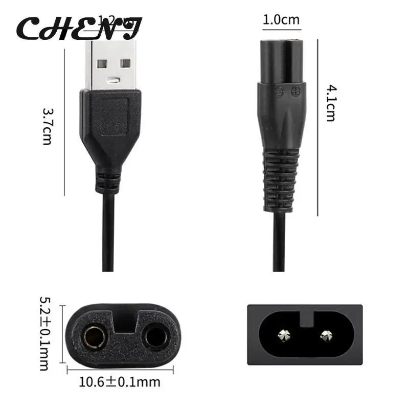 Charger Cable Compatible with Meridian Grooming Electric Shaver Trimmer Replacement Charging Cable Power Cord Supply Adapter