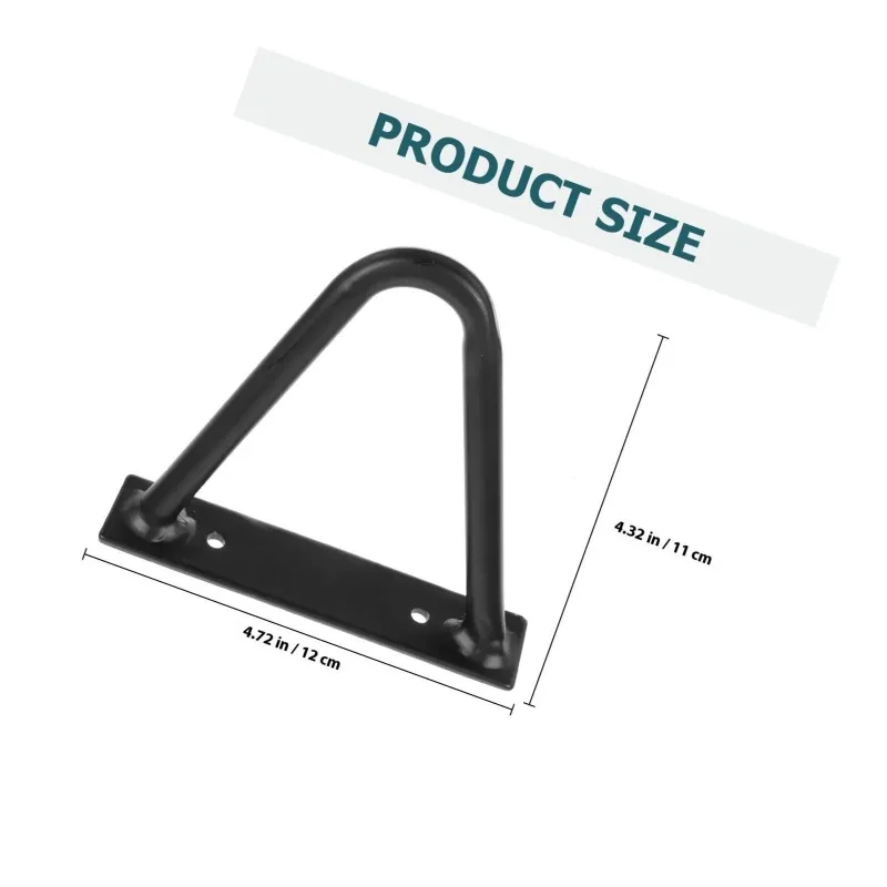 4pcs V Shape 2 Prong Metal Furniture Legs Replacement Feet for Sofa TV Cabinet Coffee Table Nightstand Support Feet