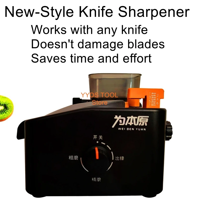 Multi-Function Knife Sharpener Compact Electric Sharpening Tool Commercial & Home Use Knife Sharpener
