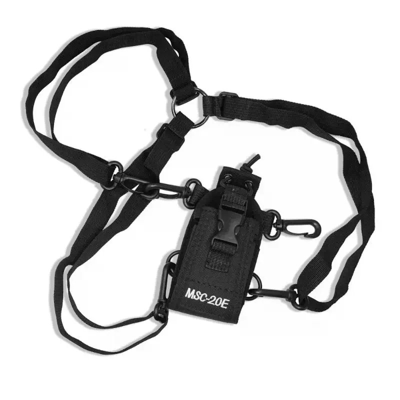 

Комплект из 1 сумки-чехла для рации MSC-20E, поясной держатель для рации, кобура для интерфона, сумка для переноски для охоты и кемпинга
