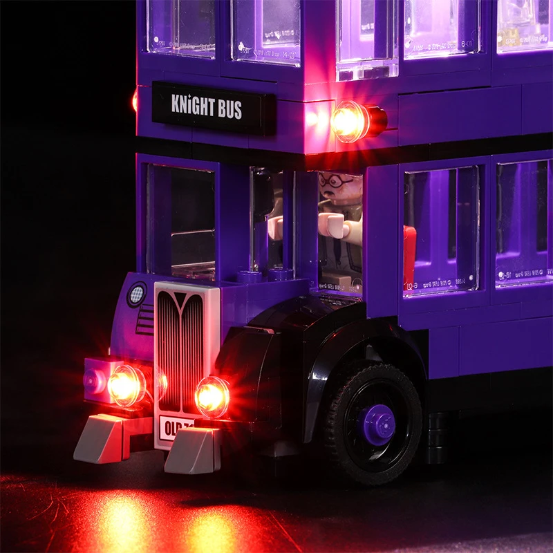 Zestaw oświetlenia LED DIY do autobusu rycerskiego LEGO 75957 (tylko światło LED, bez modelu klocków)