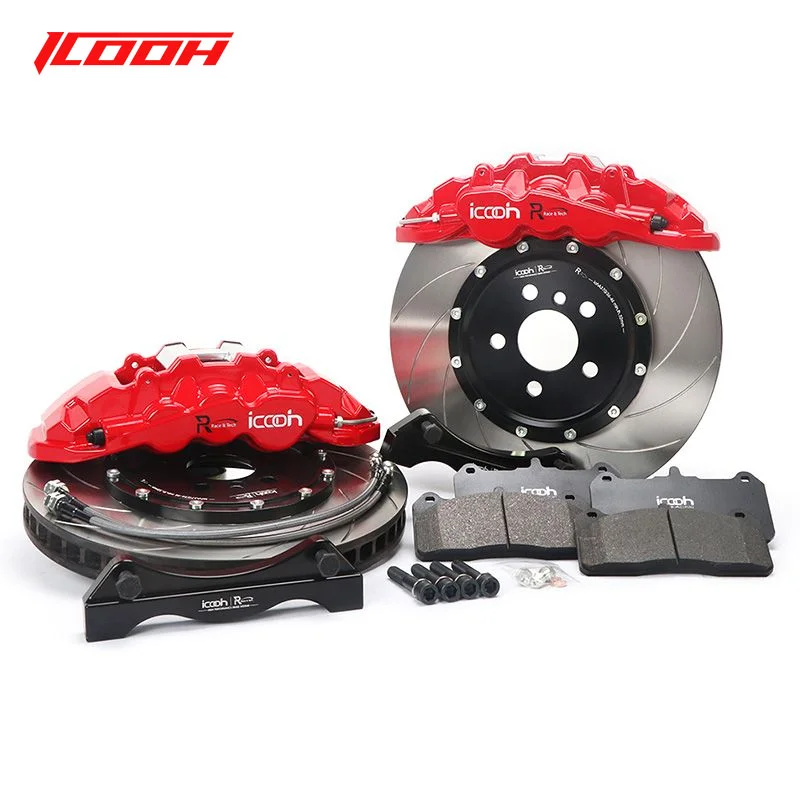 

New Arrivals Icooh Racing Brake Kit Front And Rear 380mm Brake Disc Six Piston Caliper For chevrolet cruze